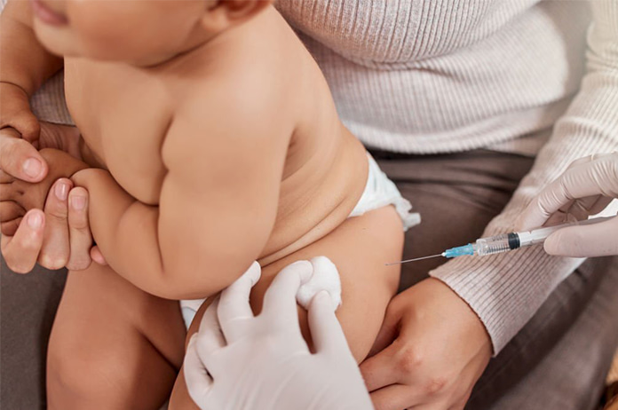 Infant vaccine : Vaccination schedule لقاح الرضع